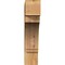 Ekena Millwork Imperial Block Rough Sawn Bracket, Western Red Cedar, 4"W x 18"D x 18"H BKT04X18X18IMP05RWR - alternate 4